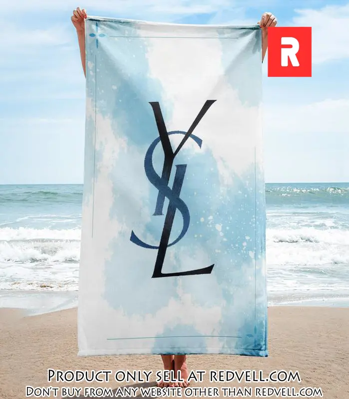 Yves saint laurent beach towel luxury brand hot trending summer  bt00299 rv4826483